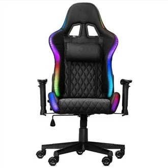 Led gaismas spēļu krēsls